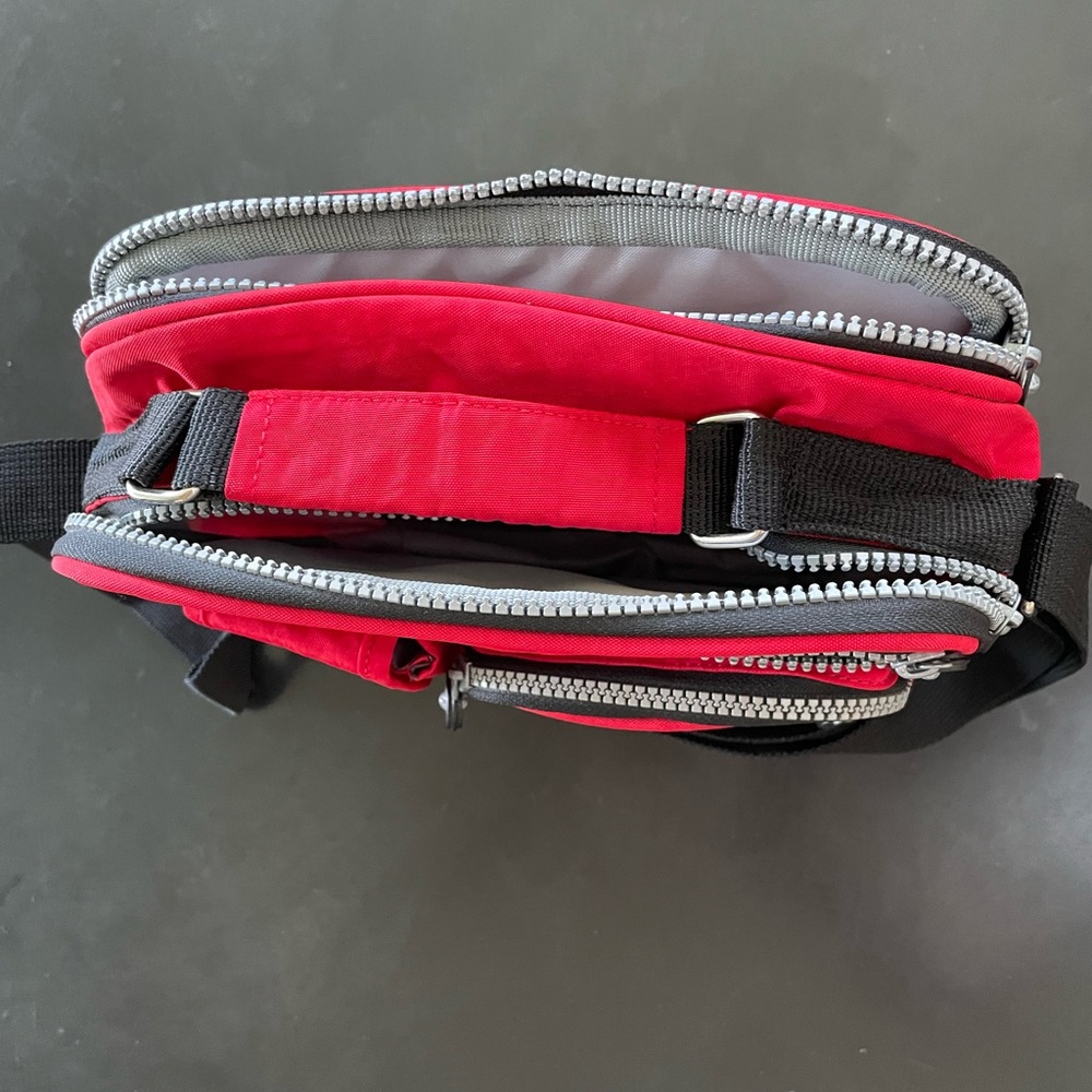 Kipling Vibrant Red Crossbody Bag - Picture 6 of 6